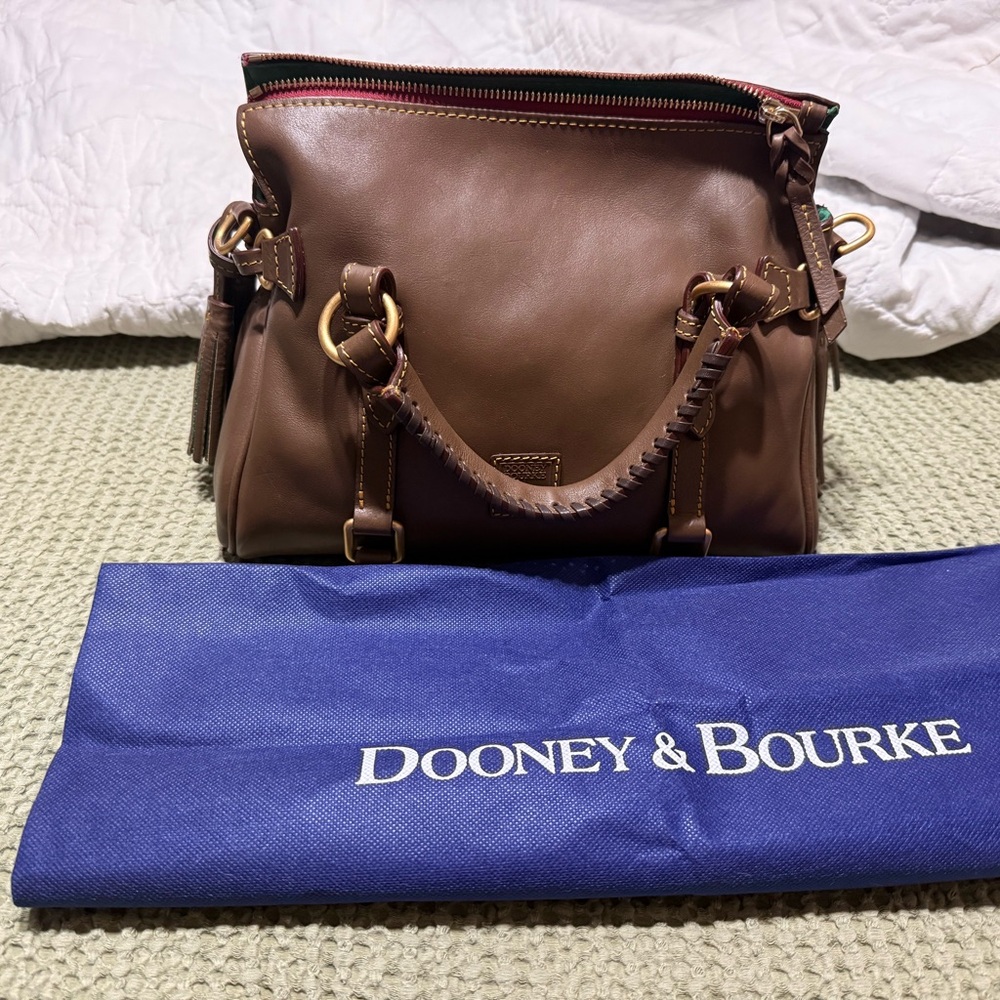 Dooney & Bourke mini elephant Florentine Leather Satchel